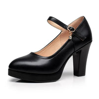 Cordelia Plateau-Pumps – Schwarz