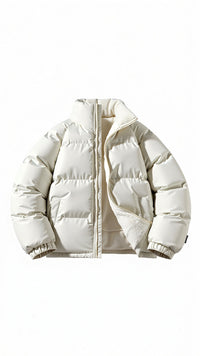 Cyrusteem Winter-Pufferjacke – Beige