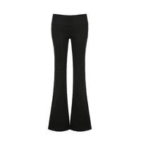 Fannin Jogginghose mit Schlag – Schwarz