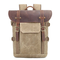 Huxley Vintage Kamera-Rucksack – Khaki