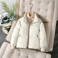 Jenessa Gepolsterte Winterjacke – Weiß