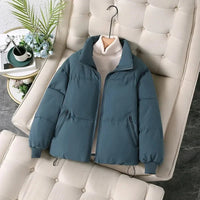 Jenessa Gepolsterte Winterjacke – Blau