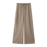 Jezebel Wickel-Bluse und Hose Set – Khaki-Hose