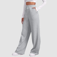 Juniper Weitbeinige Jogginghosen – Silber