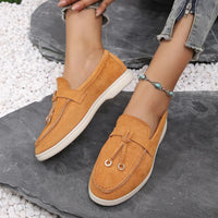 Damen Lässig Slip Auf Halbschuhe | Bequeme – Orange