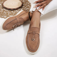 Kendy Canvas-Slipper – Braun