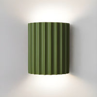 Lumière Halbkreisförmige Wandleuchte – Grün