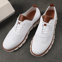 Maddox Gepolsterte Retro-Sneakers – Weiß