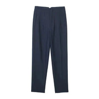 Maryanne Hochtaillierte Hose – Königsblau