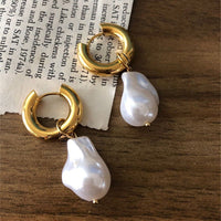 Micara - Baroque Drops - Ohrringe – Perle