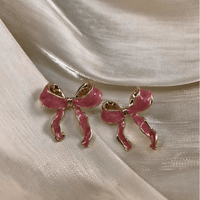 Micara - Bowtiful Delights - Ohrringe – Rot
