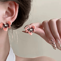 Micara - Butterfly Kisses - Ohrringe – Rosa