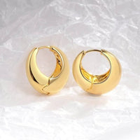 Micara - Chunky Blitzers - Ohrringe – Gold