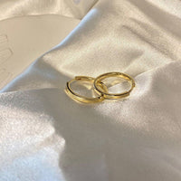 Micara - Classic Hoops - Ohrringe – Gold