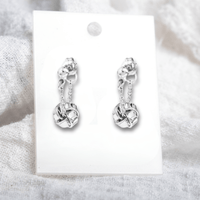 Micara - Dainty Knots - Ohrringe – Silber