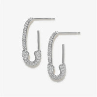 Micara - Dazzling Pindrops - Ohrringe – Silber