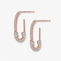 Micara - Dazzling Pindrops - Ohrringe – Roségold