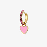 Micara - Heart Charmers - Ohrringe – Rosa