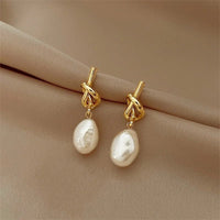 Micara - Knotty Pearls - Ohrringe – Perle
