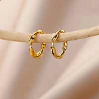 Micara - Luxe Twirlies - Ohrringe – Gold