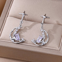 Micara - Moonstar Charms - Ohrringe – Lila