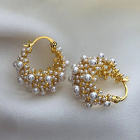 Micara - Pearl-icious Cluster - Ohrringe – Gold