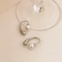 Micara - Pearly Drops - Ohrringe – Silber