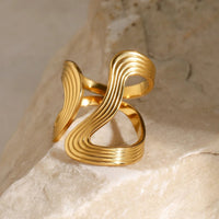 Micara - Ripple Ring - Ringe – Gold