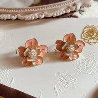 Micara - Rosy Blooms - Ohrringe – Rosa