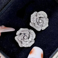 Micara - Rosy Sparkles -  Ohrringe – Silber