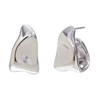 Micara - Sculpted Stunners - Ohrringe – Silber