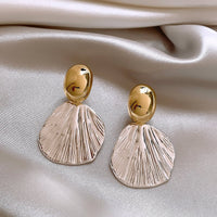 Micara - Seashell Drops - Ohrringe – Silber