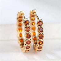 Micara - Sparkly Blings - Ohrringe – Rot