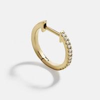Micara - Sparkly Hoops - Ohrringe – Gold