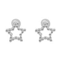 Micara - Starlight Studs - Ohrringe – Silber
