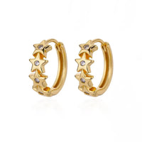 Micara - Starlit Charms - Ohrringe – Gold