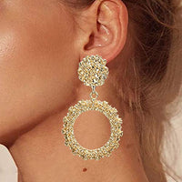 Micara - Trendy Circles - Ohrringe – Gold