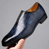 Herren Slip Auf Kleid Schuhe | Formelle – Blau