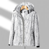 Regenjacke Damen Mit Muster | Leicht & Funktional – Weiß