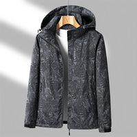Regenjacke Damen Mit Muster | Leicht & Funktional – Schwarz