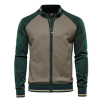 Herren Slim-Fit Übergangsjacke | Sportlich & Kombinierbar – Grün