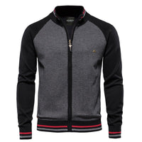 Herren Slim-Fit Übergangsjacke | Sportlich & Kombinierbar – Schwarz