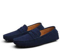 Herren Slip Auf Klassischer Halbschuhe | Bequeme – Dunkelblau