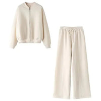 Tiera Jacke und Hose Set – Beige