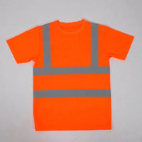 Usher Reflektierendes Sicherheit-T-Shirt – Orange