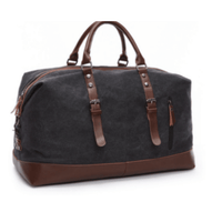 Wilber Robuste Reisetasche – Schwarz