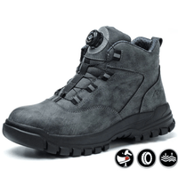Wyatt Stoßfeste Arbeitsschutzstiefel – Grau