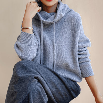 Ylliana Strick-Kapuzenpullover