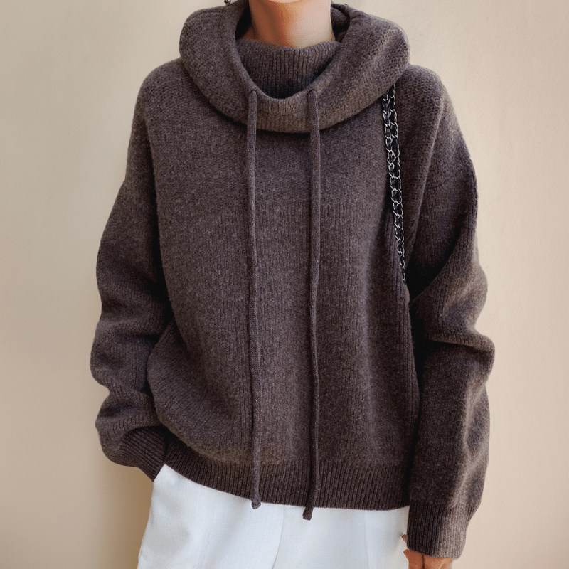 Ylliana Strick-Kapuzenpullover
