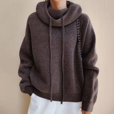 Ylliana Strick-Kapuzenpullover